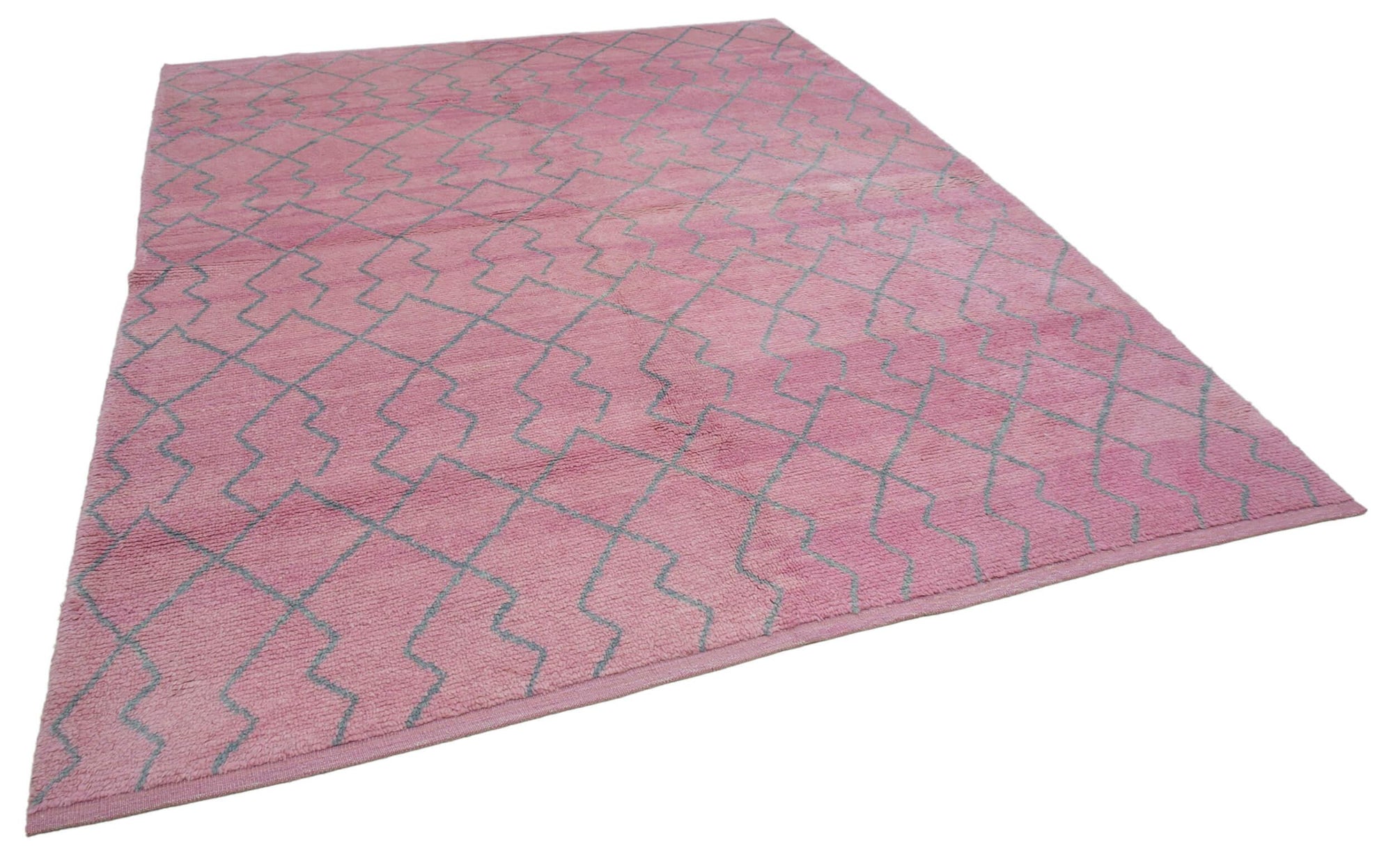 8 x 10 Pink Moroccan Rug - 3134