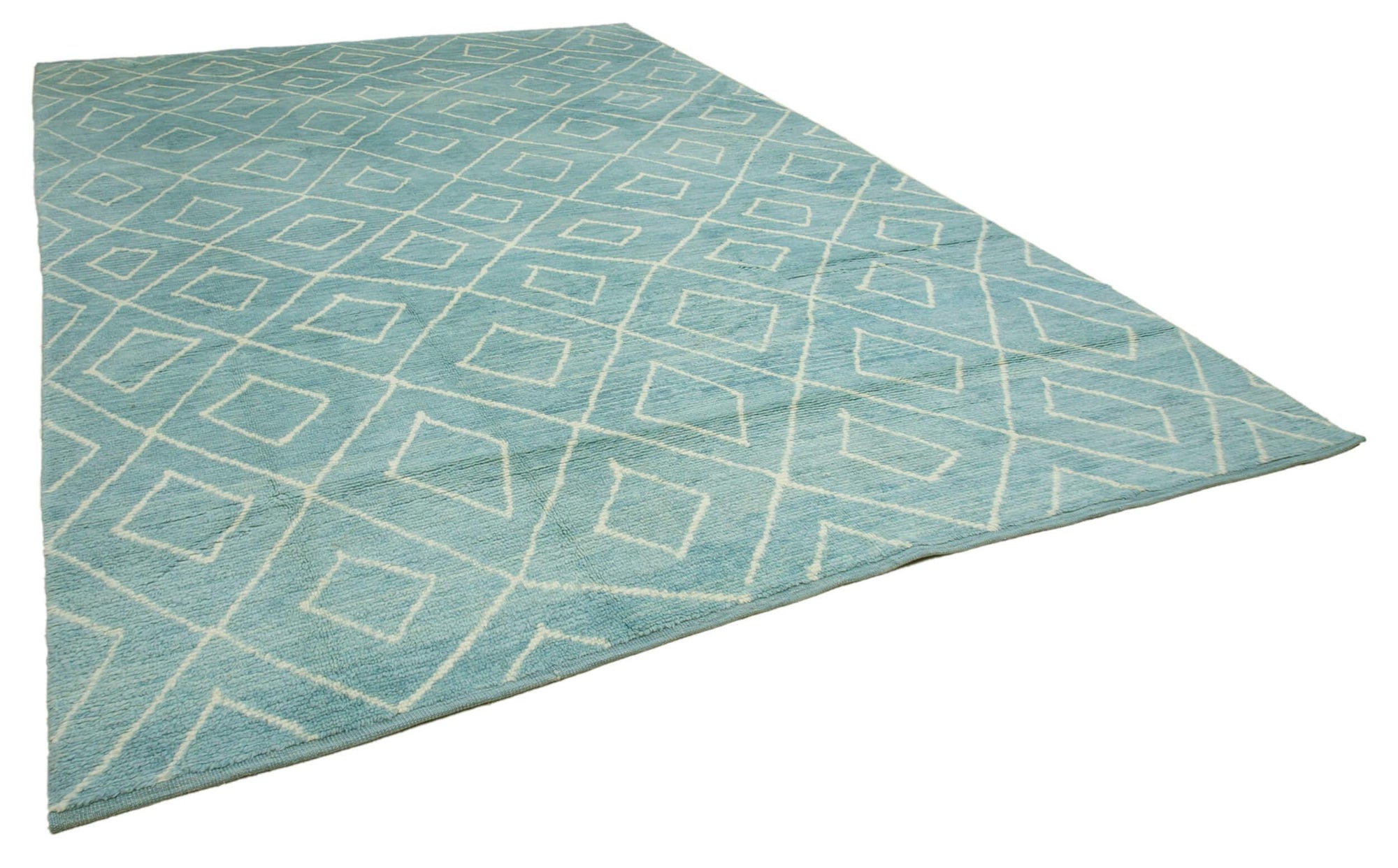 10 x 14 Blue Moroccan Rug - 3142