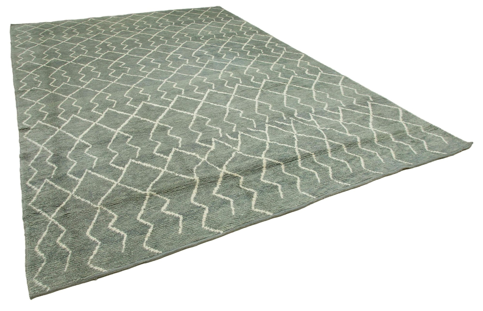 9 x 13 Grey Moroccan Rug - 3151