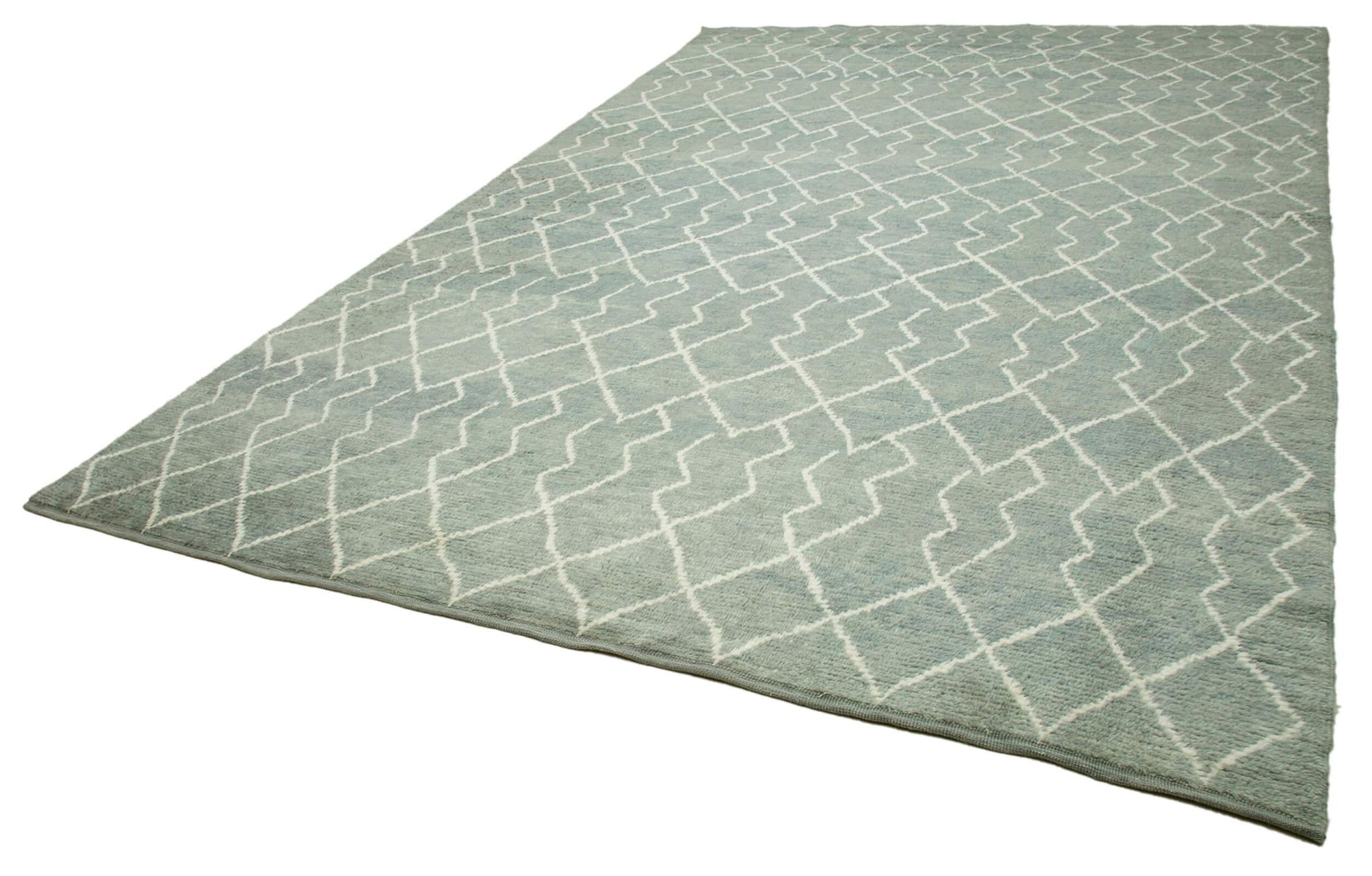 9 x 13 Grey Moroccan Rug - 3151