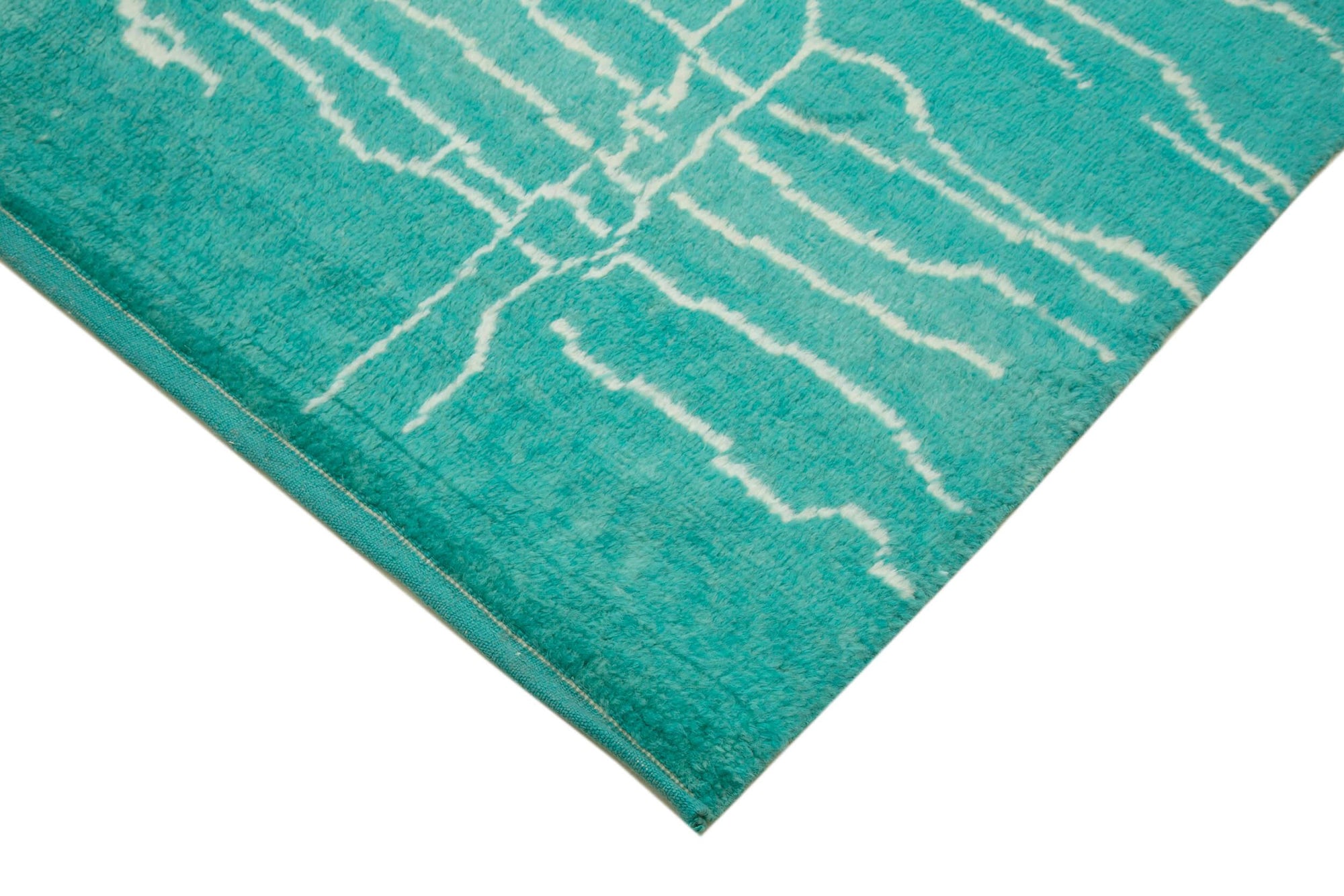 6 x 10 Turquoise Moroccan Rug - 3169