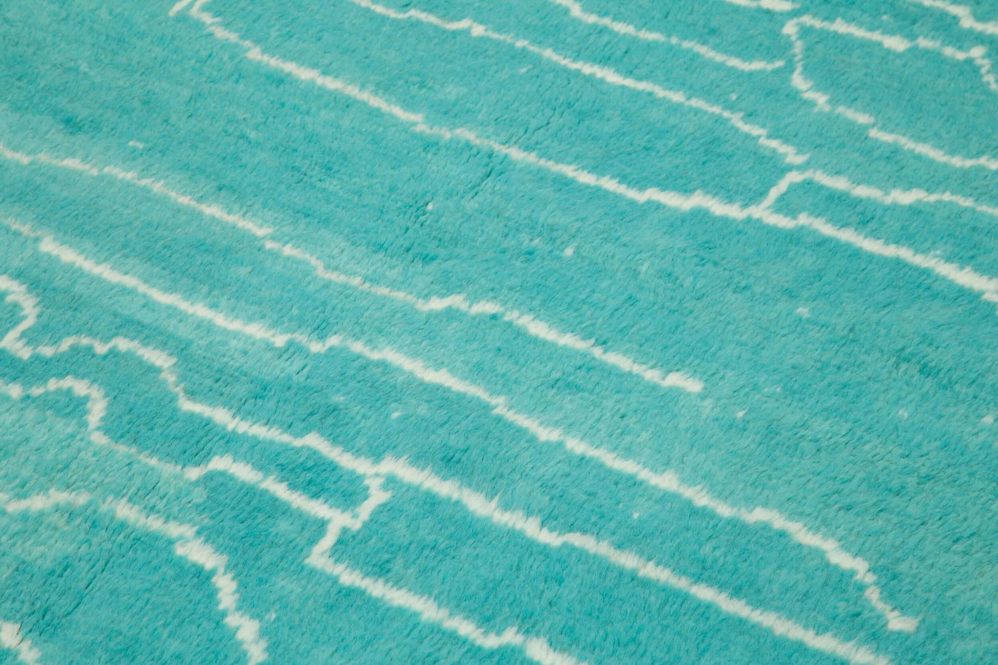 6 x 10 Turquoise Moroccan Rug - 3169