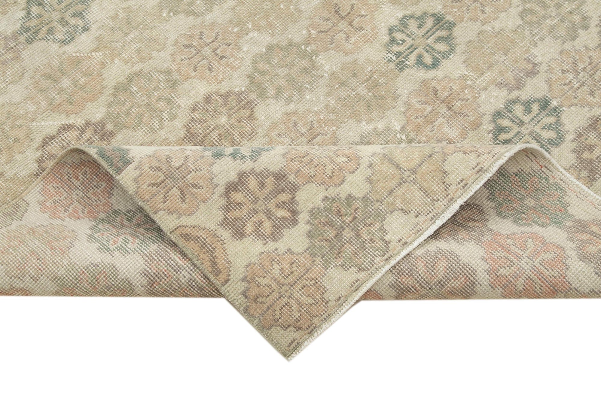 5 x 9 Beige Bohemian Rug  - 3176