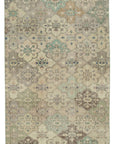 5 x 9 Beige Bohemian Rug  - 3178