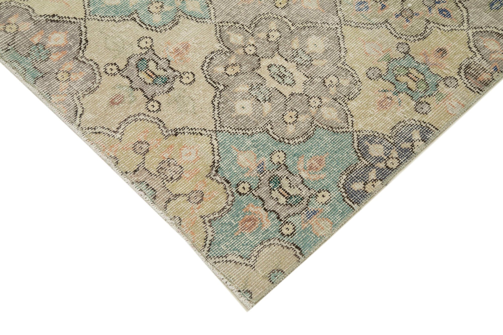 5 x 9 Beige Bohemian Rug  - 3178