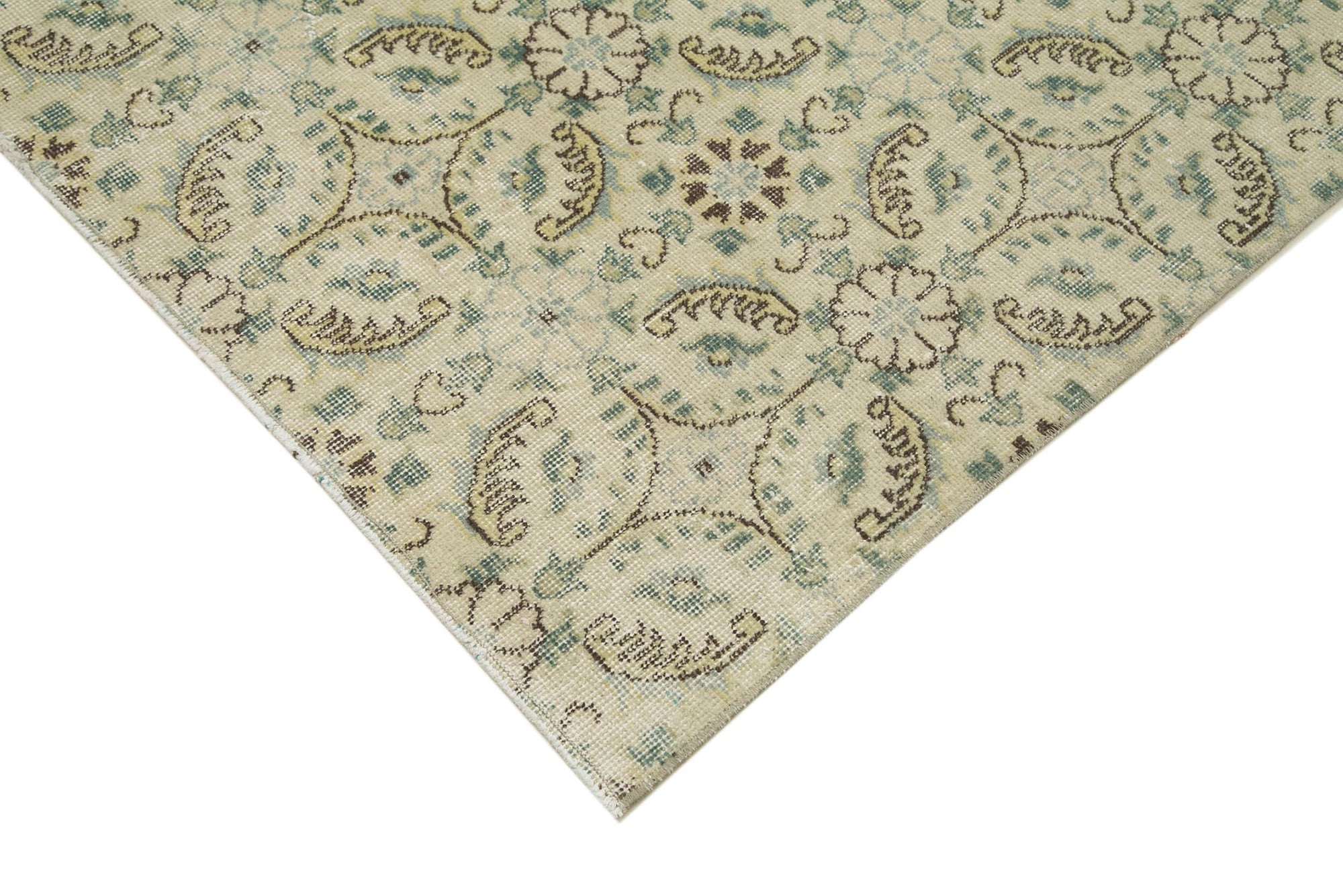 5 x 8 Beige Bohemian Rug  - 3179