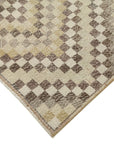 6 x 9 Beige Bohemian Rug  - 3184