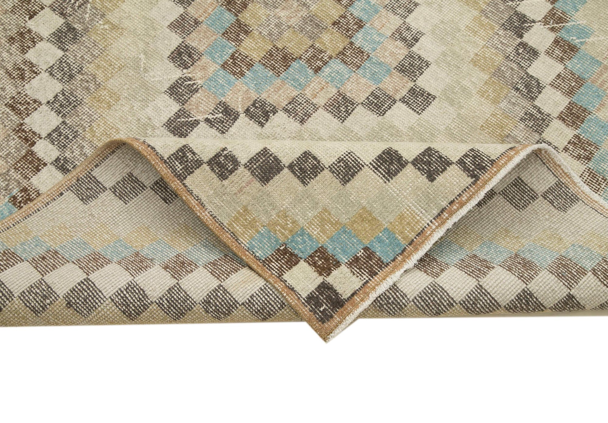 6 x 9 Beige Bohemian Rug  - 3184