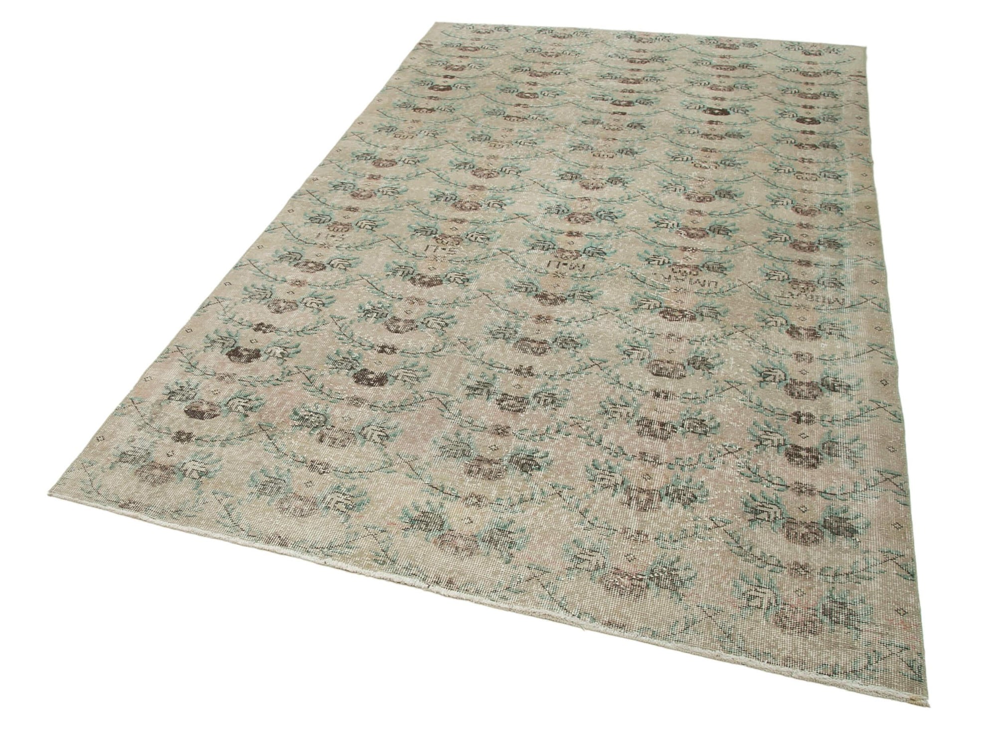 5 x 9 Beige Bohemian Rug  - 3186