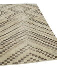 5 x 9 Beige Bohemian Rug  - 3188