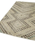 5 x 9 Beige Bohemian Rug  - 3188