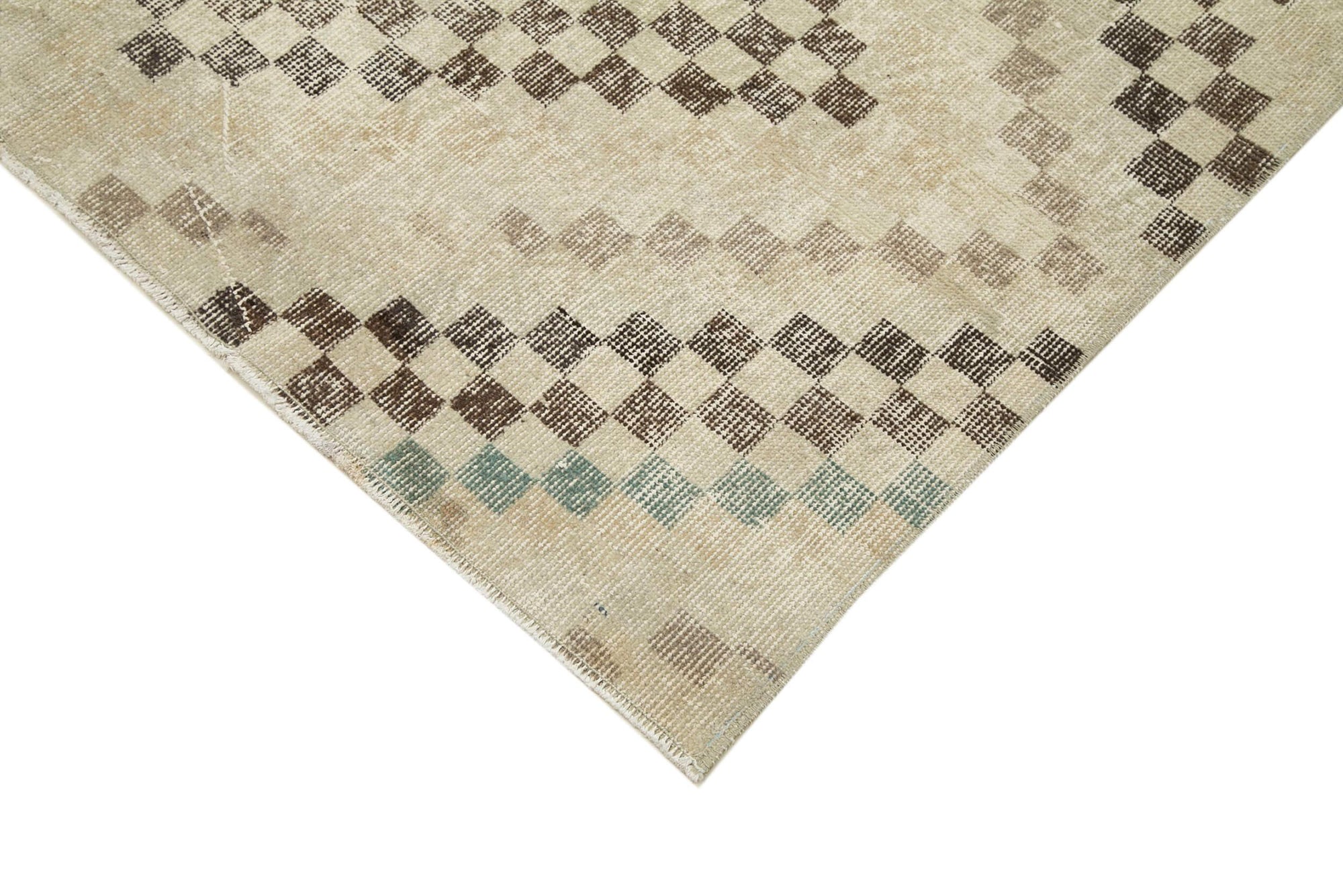 5 x 9 Beige Bohemian Rug  - 3188