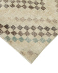 5 x 9 Beige Bohemian Rug  - 3188