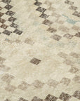 5 x 9 Beige Bohemian Rug  - 3188