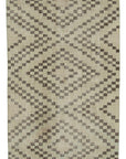 4 x 11 Beige Bohemian Runner Rug - 3190