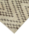 4 x 11 Beige Bohemian Runner Rug - 3190