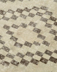 4 x 11 Beige Bohemian Runner Rug - 3190