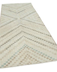 4 x 10 Beige Bohemian Runner Rug - 3191