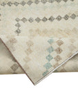 4 x 10 Beige Bohemian Runner Rug - 3191