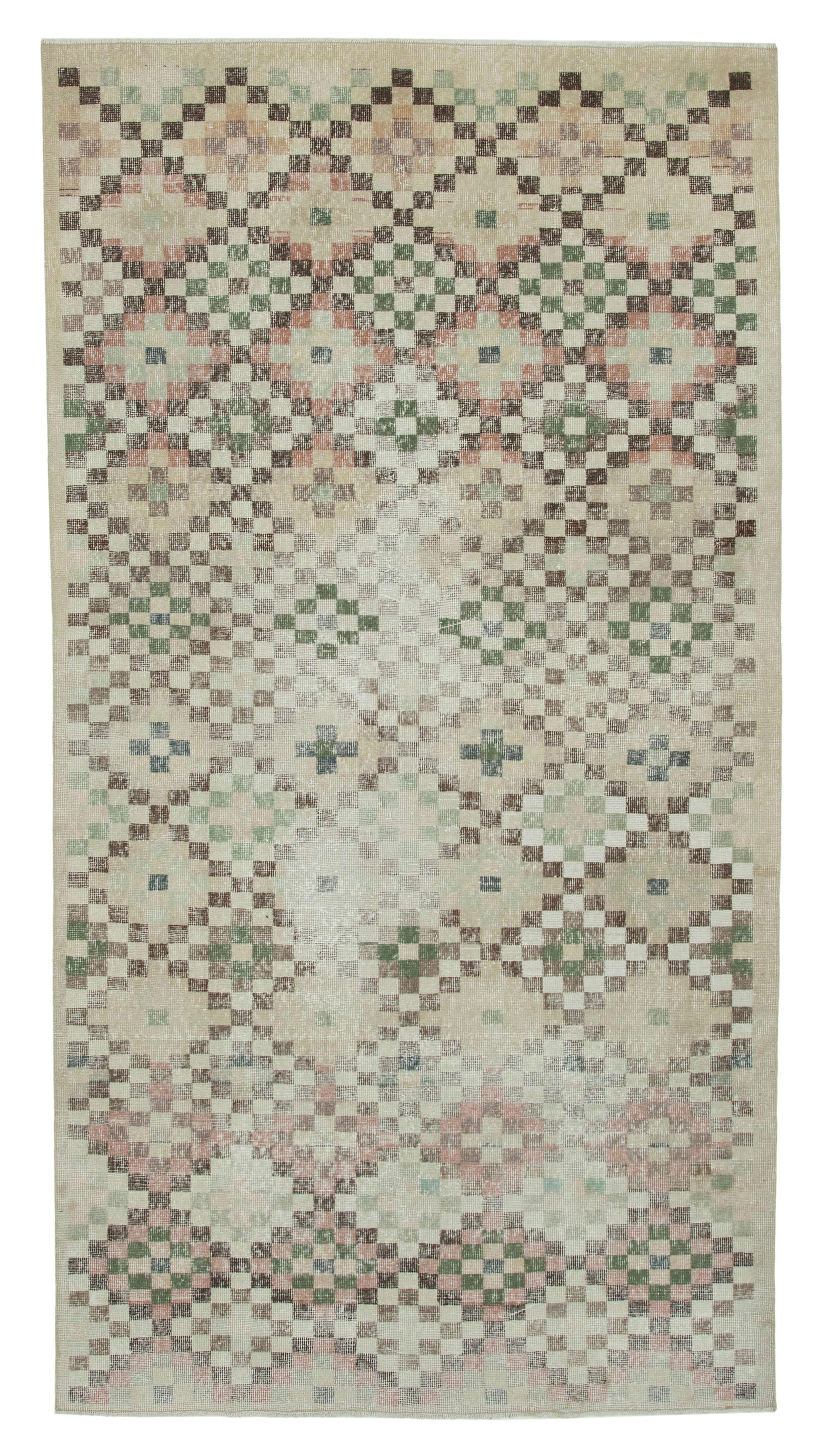 5 x 10 Beige Bohemian Rug  - 3213