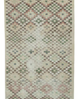 5 x 10 Beige Bohemian Rug  - 3213