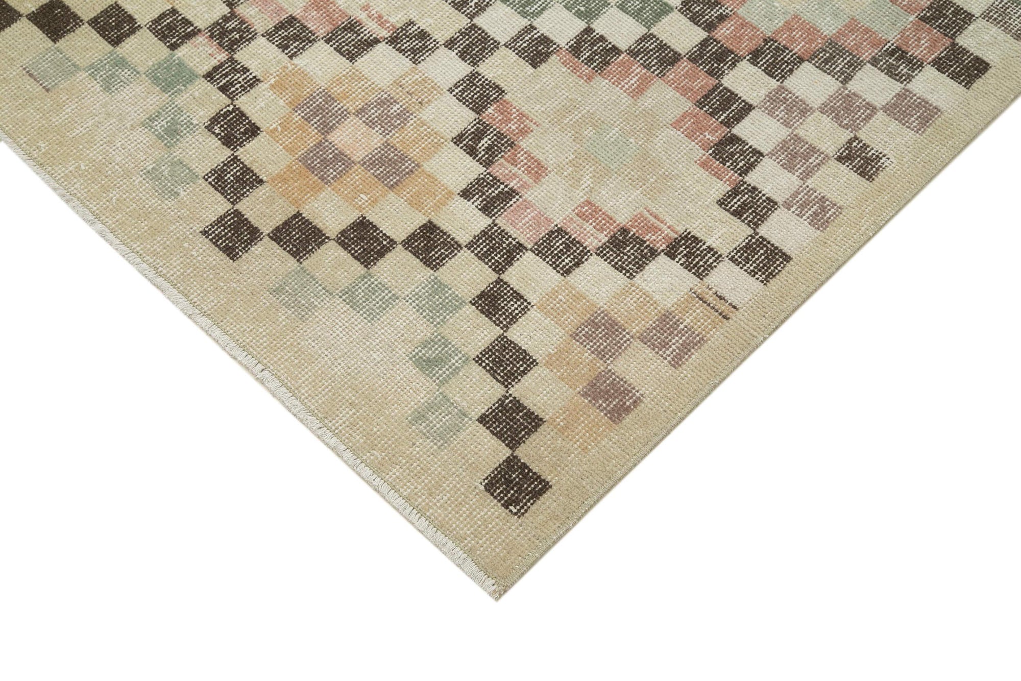 5 x 10 Beige Bohemian Rug  - 3213