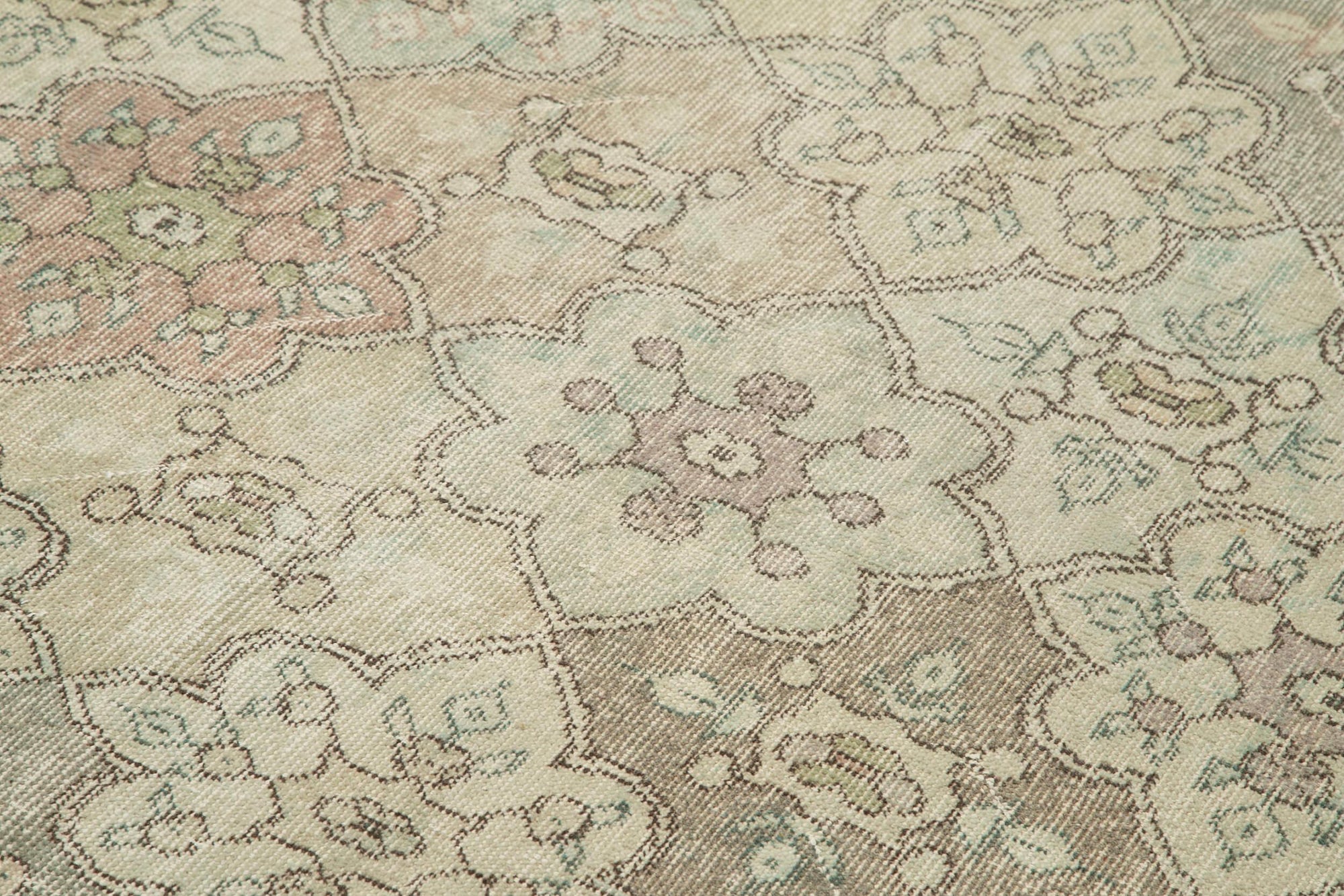 5 x 10 Beige Bohemian Rug  - 3215