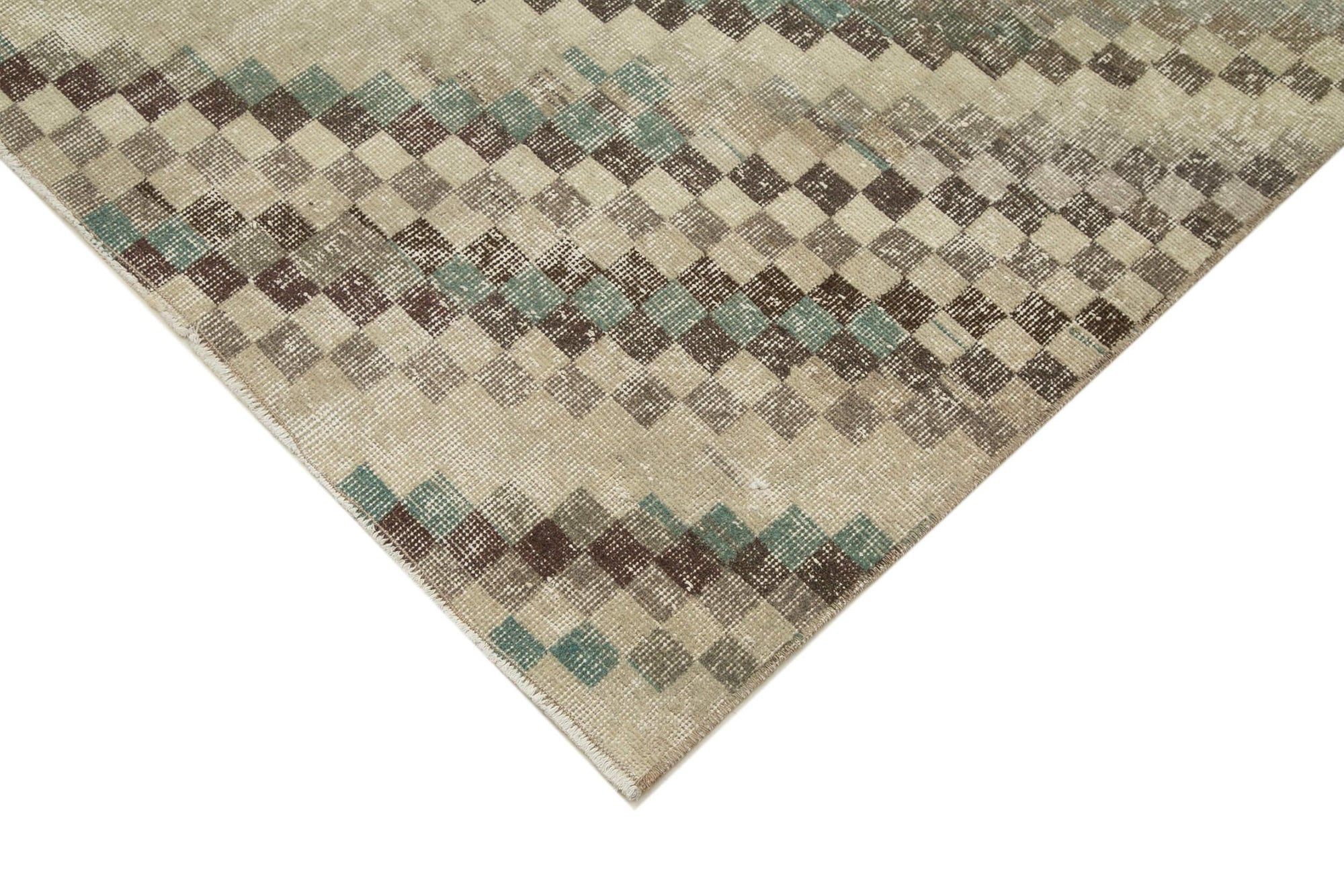 6 x 10 Brown Bohemian Rug  - 3220