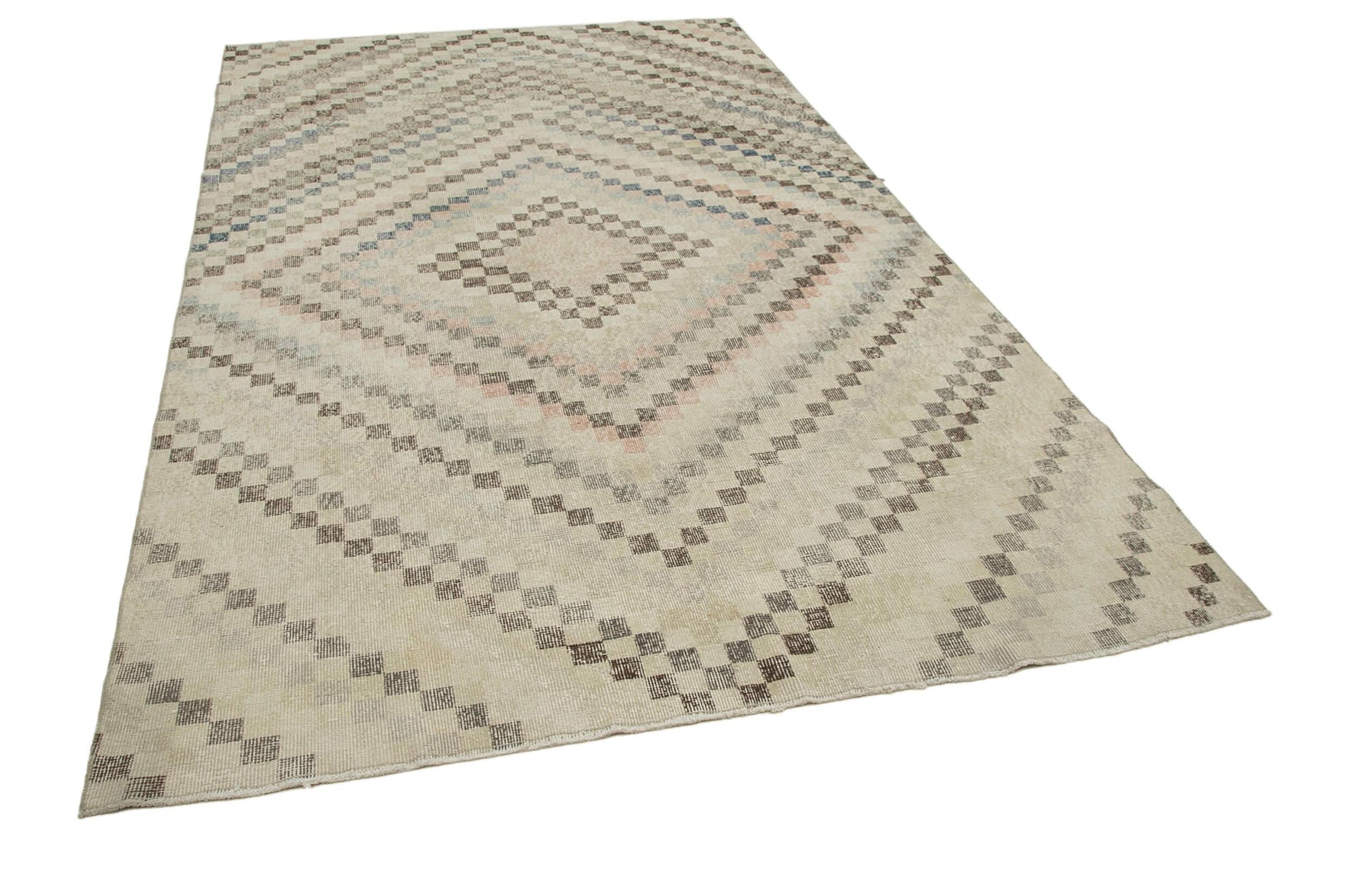 6 x 10 Beige Bohemian Rug  - 3223