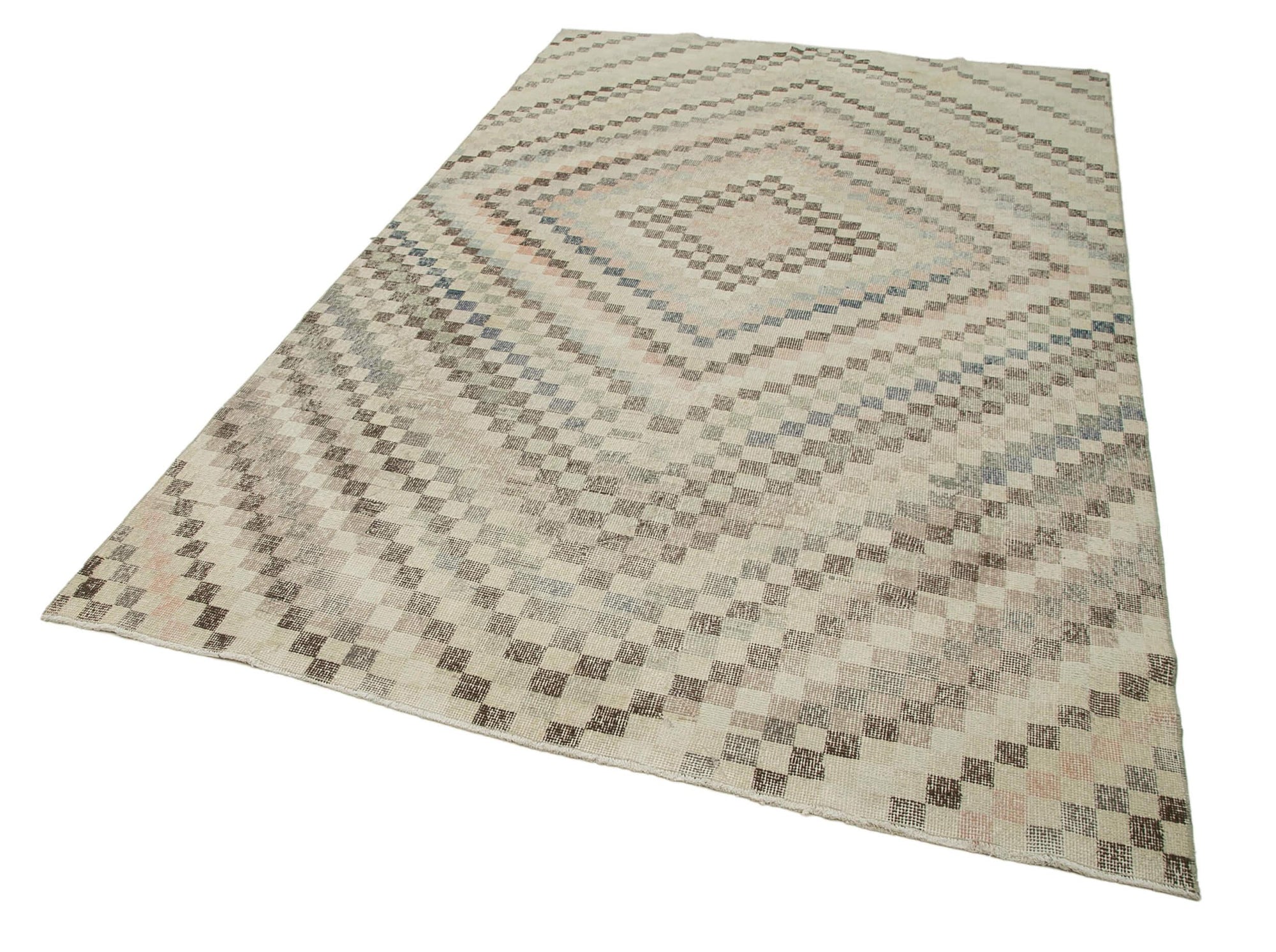 6 x 10 Beige Bohemian Rug  - 3223