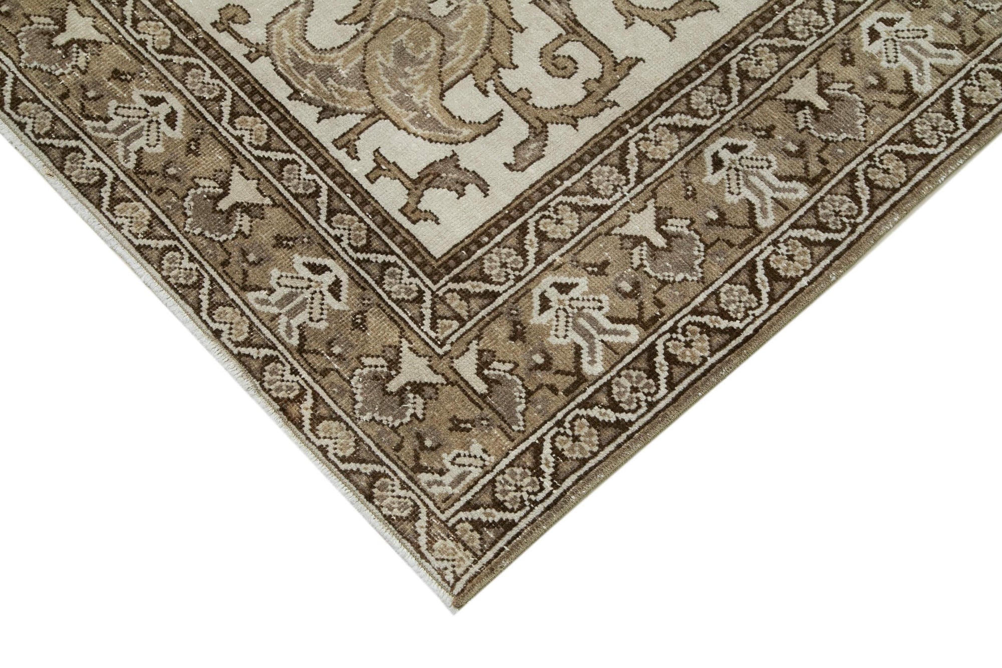 7 x 10 Brown Bohemian Rug  - 3227