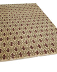 6 x 9 Red Bohemian Rug  - 3245