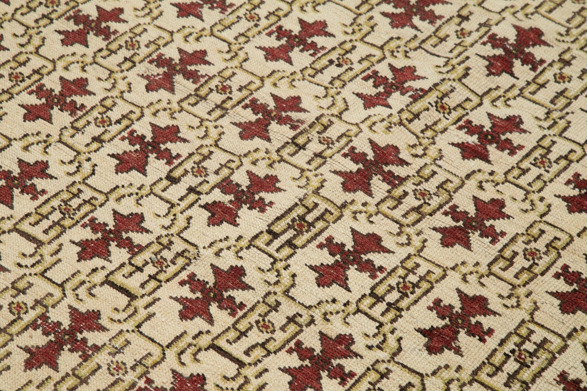 6 x 9 Red Bohemian Rug  - 3245