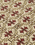 6 x 9 Red Bohemian Rug  - 3245