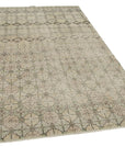 5 x 9 Beige Bohemian Rug  - 3246