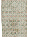 5 x 8 Beige Bohemian Rug  - 3249