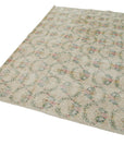 5 x 8 Beige Bohemian Rug  - 3249