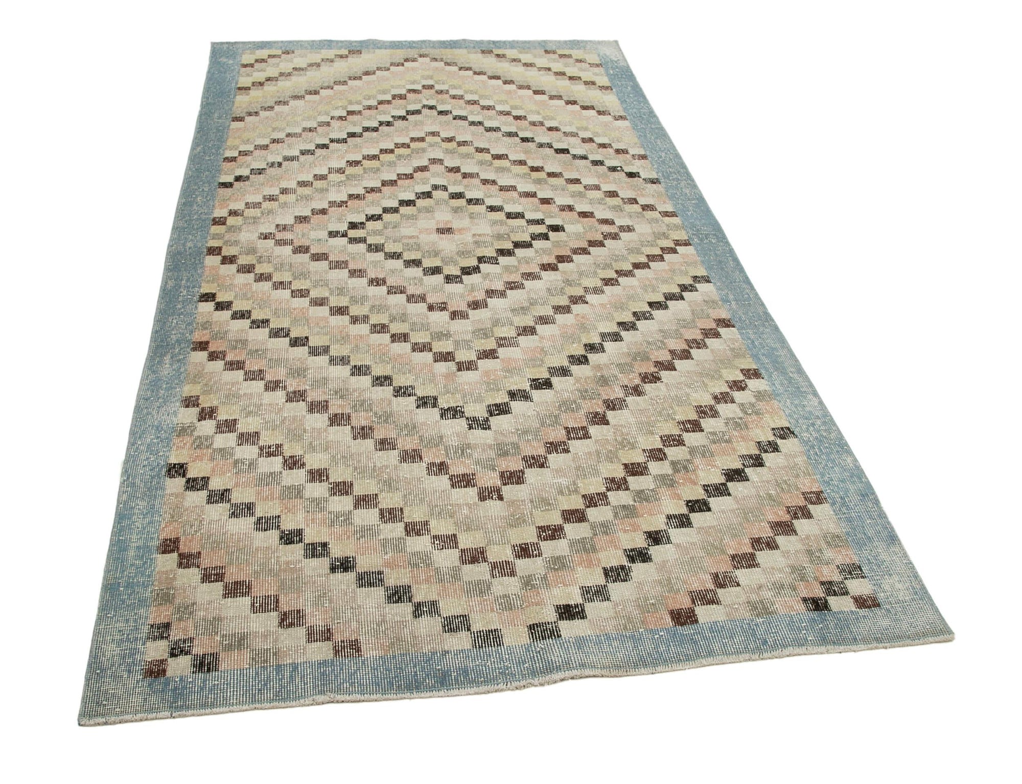 5 x 9 Beige Bohemian Rug  - 3251