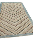 5 x 9 Beige Bohemian Rug  - 3251