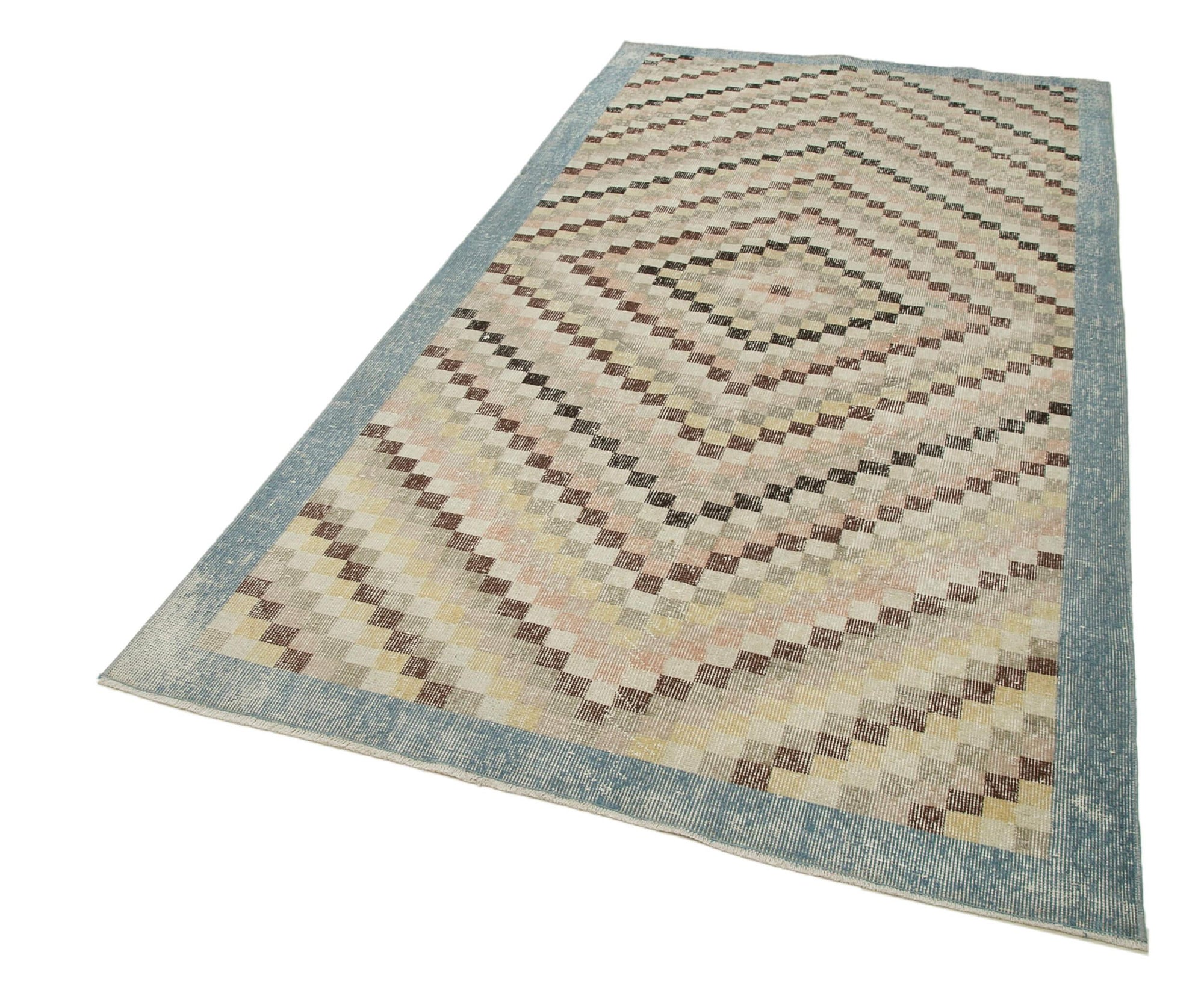 5 x 9 Beige Bohemian Rug  - 3251