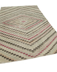 5 x 10 Beige Bohemian Rug  - 3252