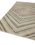 5 x 10 Beige Bohemian Rug  - 3252