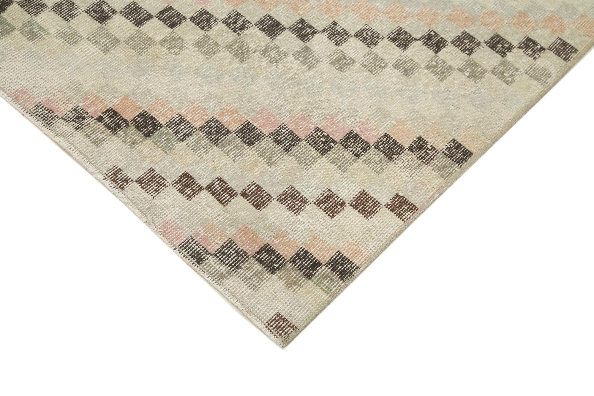 5 x 10 Beige Bohemian Rug  - 3252