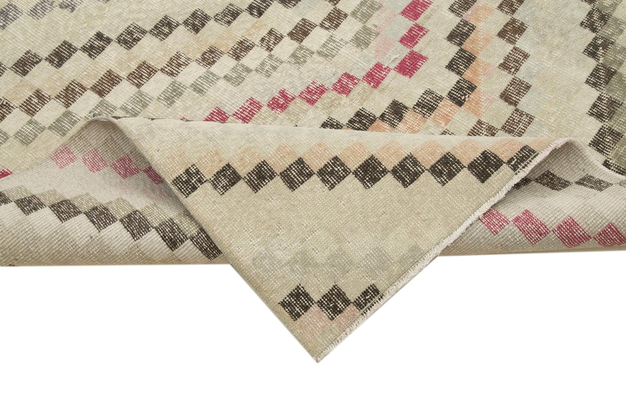 5 x 10 Beige Bohemian Rug  - 3252