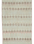 4 x 9 Beige Bohemian Runner Rug - 3253