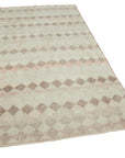 4 x 9 Beige Bohemian Runner Rug - 3253