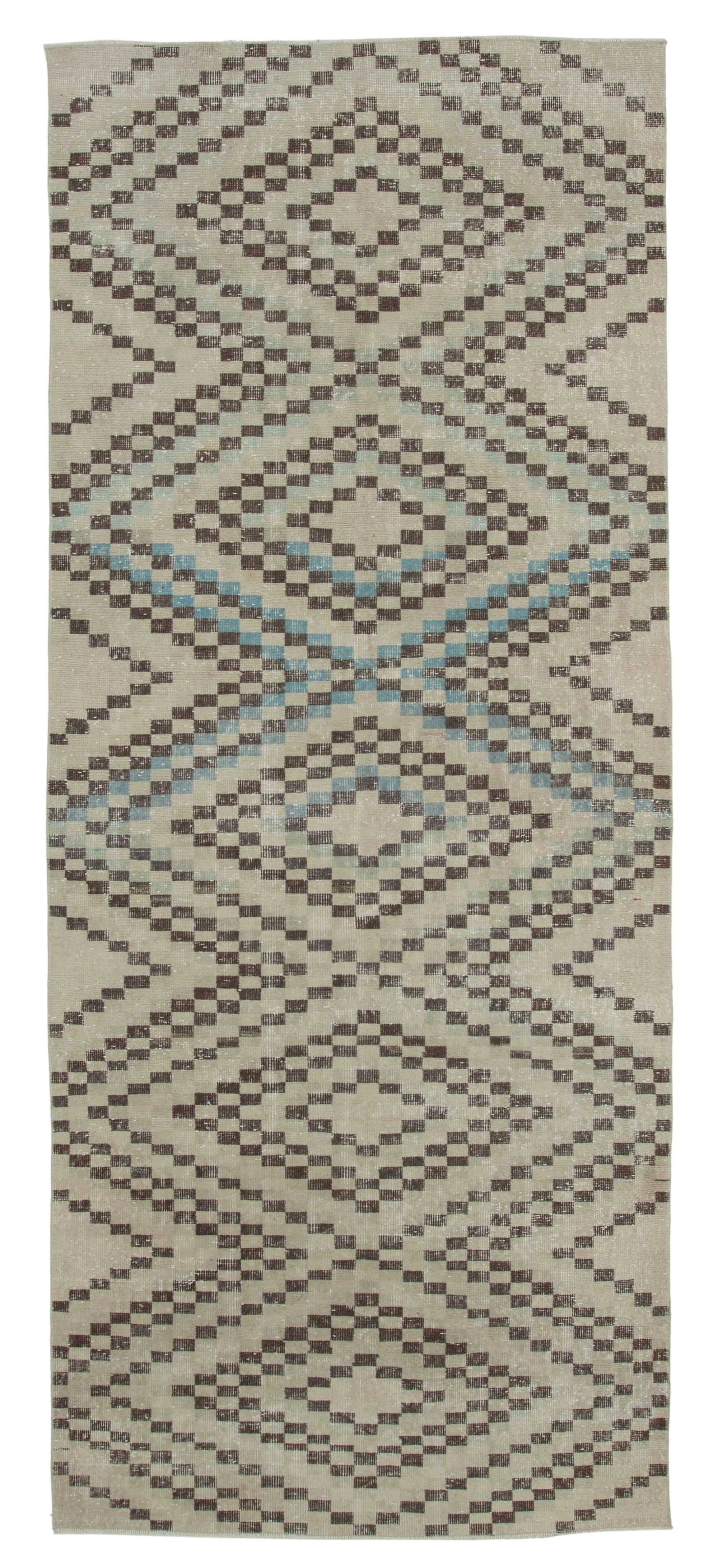 5 x 11 Beige Bohemian Runner Rug - 3256