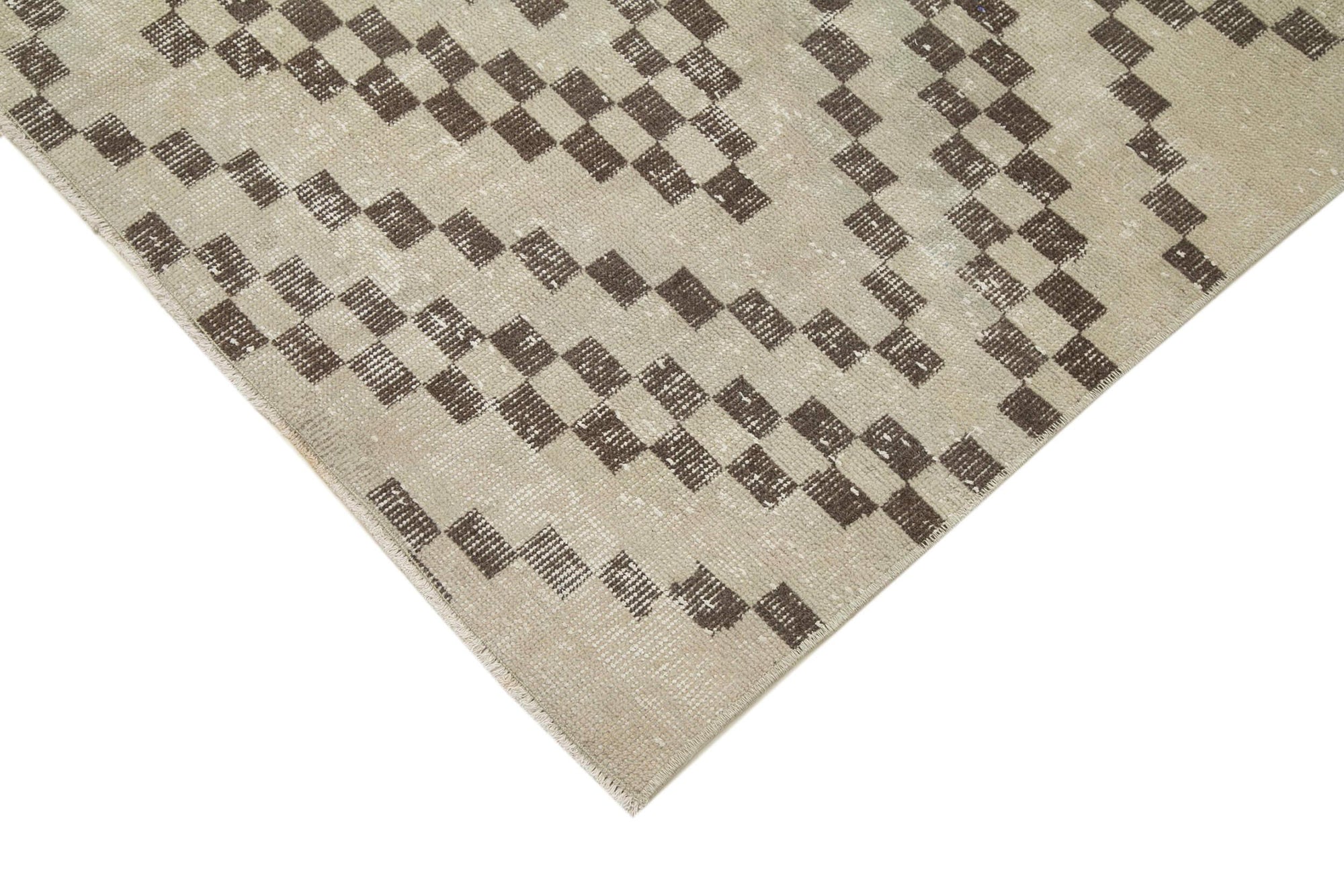 5 x 11 Beige Bohemian Runner Rug - 3256