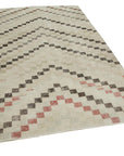 5 x 9 Beige Bohemian Rug  - 3257