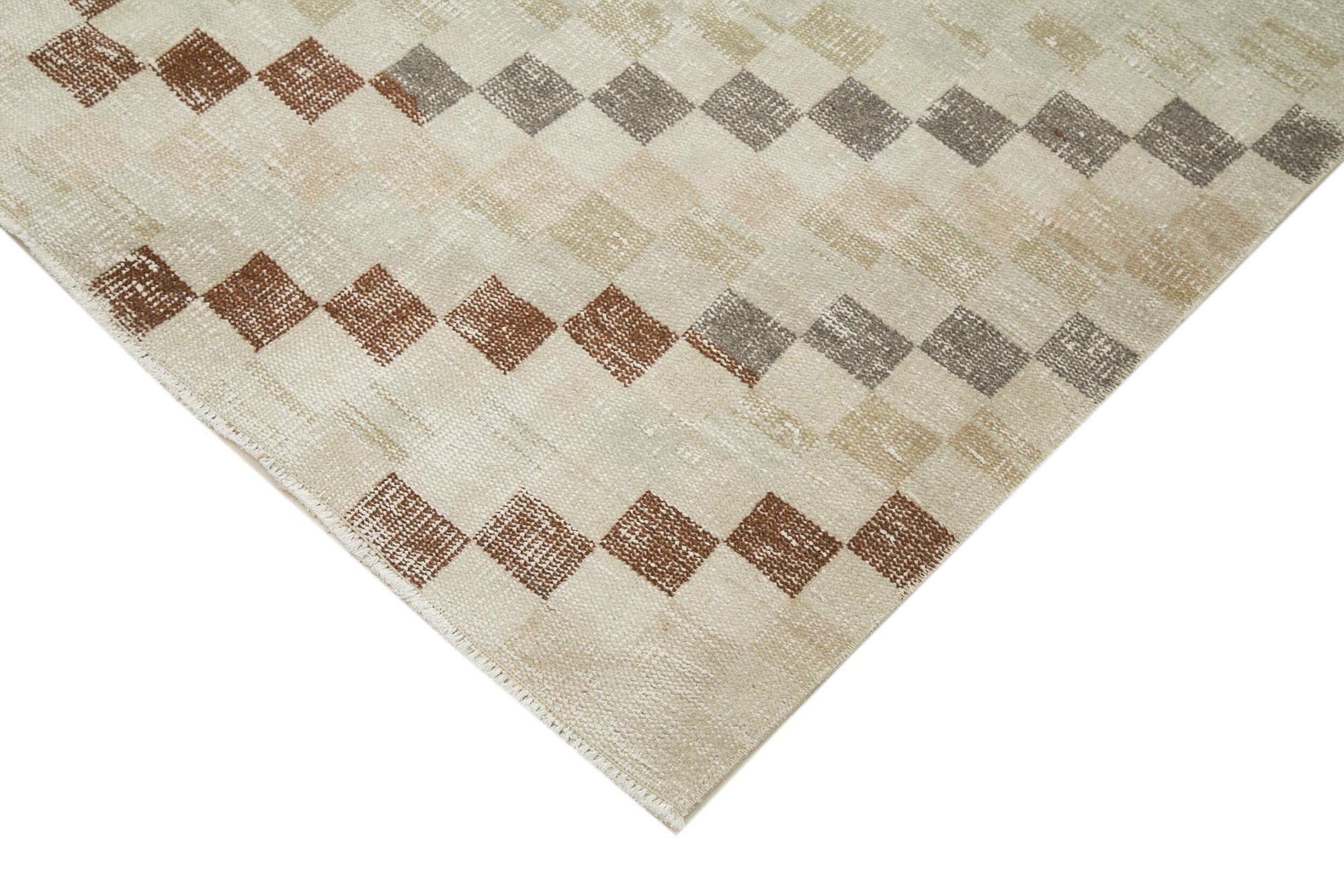 5 x 9 Beige Bohemian Rug  - 3257